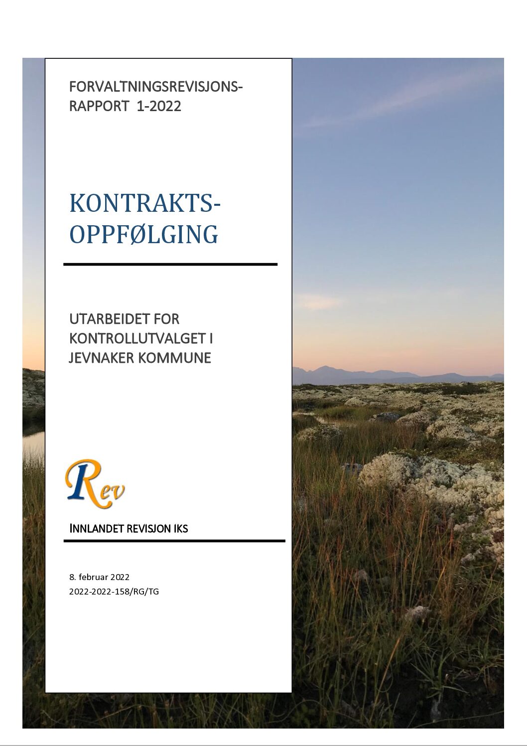 Kontraktsoppfølging