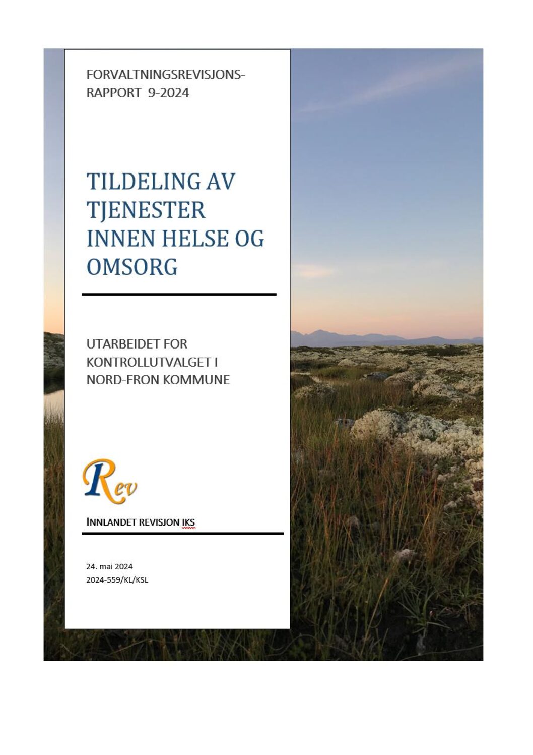 Tildeling helse- og omsorgstjenester Nord-Fron