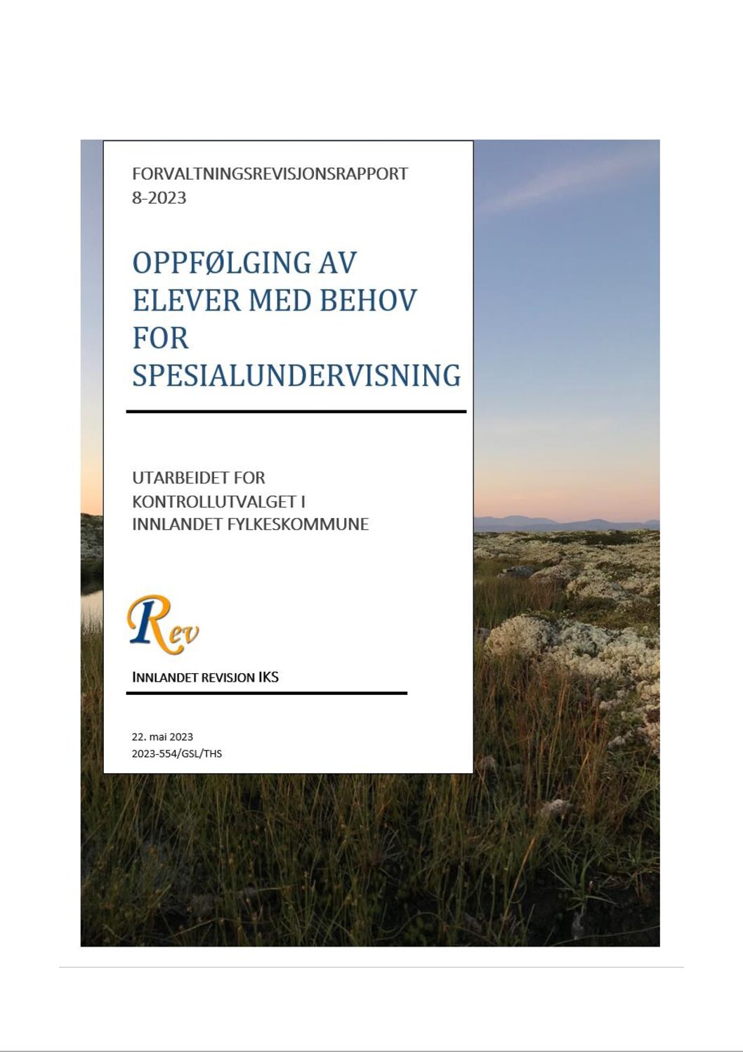 Oppfølging av elever med behov for spesialundervisning
