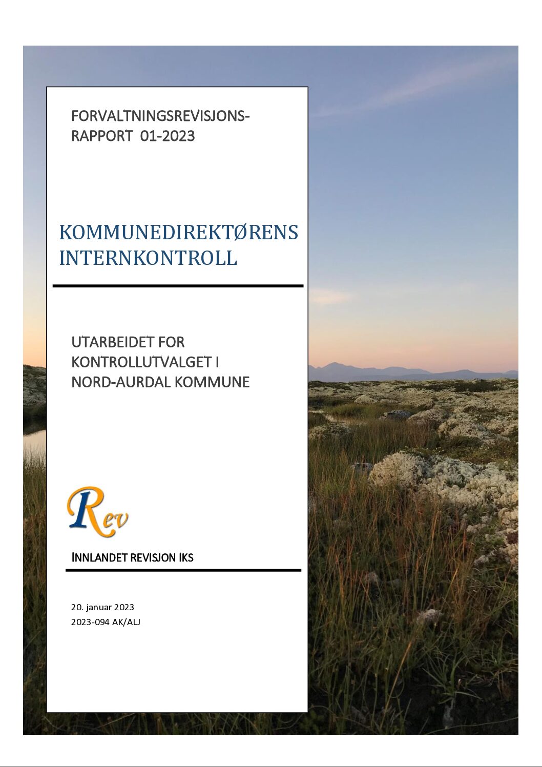 Kommunedirektørens internkontroll