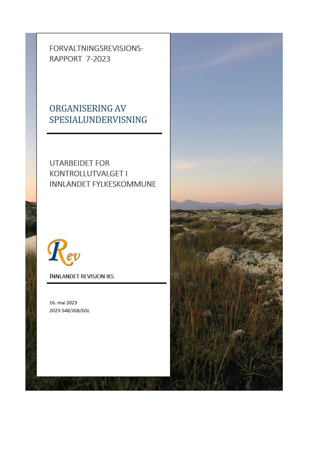 Organisering av spesialundervisning